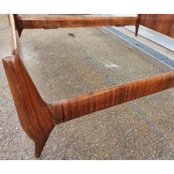 ANTICO LETTO MATRIMONIALE Art Déco RADICA anni 50 DESIGN Modernariato CAMERA BED