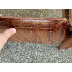 ANTICO LETTO MATRIMONIALE Art Déco RADICA anni 50 DESIGN Modernariato CAMERA BED