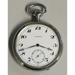 ANTICO OROLOGIO TASCA Longines EFCo CAL. 19.75N anni 60 montre OLD POCKET WATCH