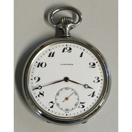 ANTICO OROLOGIO TASCA Longines EFCo CAL. 19.75N anni 60 montre OLD POCKET WATCH
