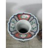 ANTICA COPPIA VASI GIAPPONESI EPOCA 1930 PORCELLANA ARITA IMARI DECORO FIORI