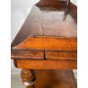 ANTICA ETAGERE LEGNO NOCE EPOCA 1800 LIBRERIA CONSOLLE MOBILE SCAFFALE 4 RIPIANI