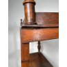 ANTICA ETAGERE LEGNO NOCE EPOCA 1800 LIBRERIA CONSOLLE MOBILE SCAFFALE 4 RIPIANI