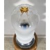 LAMPADA TAVOLO ATTR. Nason Mazzega ABAT-JOUR ANNI 70 VETRO LAMP SCRIVANIA GLASS