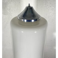 LAMPADA TAVOLO ATTR. Joe Colombo ABAT-JOUR ANNI 70 VETRO LAMP SCRIVANIA GLASS