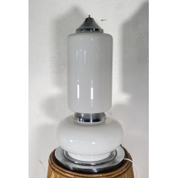 LAMPADA TAVOLO ATTR. Joe Colombo ABAT-JOUR ANNI 70 VETRO LAMP SCRIVANIA GLASS