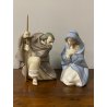 PRESEPE Lladrò PORCELAIN 10 Pz. FIGURINE SACRA FAMIGLIA NATIVITA' RE MAGI '900