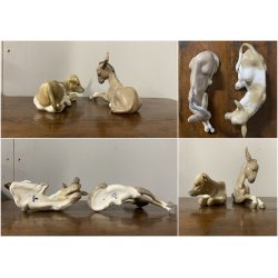 PRESEPE Lladrò PORCELAIN 10 Pz. FIGURINE SACRA FAMIGLIA NATIVITA' RE MAGI '900