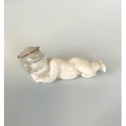 FIGURINA NATIVITA' GESù BAMBINO Lladrò SACRA FAMIGLIA FIGURA PORCELLANA LUCIDA