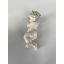 FIGURINA NATIVITA' GESù BAMBINO Lladrò SACRA FAMIGLIA FIGURA PORCELLANA LUCIDA