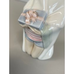 FIGURINA PORCELLANA LUCIDA Lladrò NATIVITA' RE MAGIO Melchiorre KING MELCHIOR