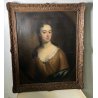 ANTICO QUADRO DIPINTO olio tela DAMA LADY NOBILDONNA 1600 Peter Lelly ritratto
