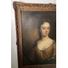 ANTICO QUADRO DIPINTO olio tela DAMA LADY NOBILDONNA 1600 Peter Lelly ritratto