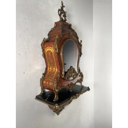 CASSA OROLOGIO PARETE STILE LUIGI XIV BOULLE MENSOLA SENZA OROLOGIO PENDOLA '900