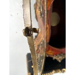 CASSA OROLOGIO PARETE STILE LUIGI XIV BOULLE MENSOLA SENZA OROLOGIO PENDOLA '900