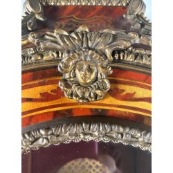 CASSA OROLOGIO PARETE STILE LUIGI XIV BOULLE MENSOLA SENZA OROLOGIO PENDOLA '900