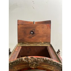 CASSA OROLOGIO PARETE STILE LUIGI XIV BOULLE MENSOLA SENZA OROLOGIO PENDOLA '900