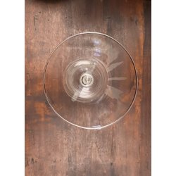 CALICE TIPETTO VENEZIANO VETRO SOFFIATO DI MURANO ORO  26 cm/h VINTAGE '50