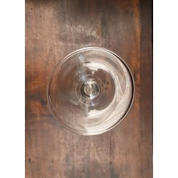 CALICE TIPETTO VENEZIANO VETRO SOFFIATO DI MURANO ORO  26 cm/h VINTAGE '50