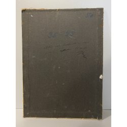 ANTICO PICCOLO DIPINTO OLIO CARTONE PAESAGGIO VEDUTA GIARDINI LAGO MAGGIORE '900