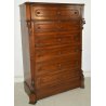 ANTICO SECRETAIRE Umbertino ROVERE epoca 800 RIBALTA SCRITTOIO CASSETTIERA OLD