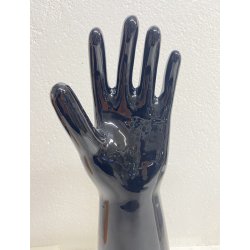 SET 3 STAMPI CERAMICA GUANTO PIRELLI ITALY 1980 MANO LATTICE