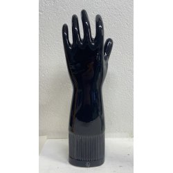 SET 3 STAMPI CERAMICA GUANTO PIRELLI ITALY 1980 MANO LATTICE