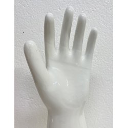 SET 3 STAMPI CERAMICA GUANTO PIRELLI ITALY 1980 MANO LATTICE