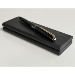 PENNA SFERA Montblanc Meisterstuck CLASSIC NERO ORO Box Vintage Ballpoint Pen
