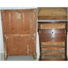 ANTICO SECRETAIRE Umbertino ROVERE epoca 800 RIBALTA SCRITTOIO CASSETTIERA OLD