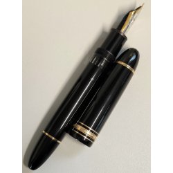 MONTBLANC Meisterstuck PENNA STILOGRAFICA 149 NIB Oro 18k FOUNTAIN PEN box