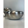 SET 6 CIOTOLE ALESSI MACEDONIA GELATO DESSERT ACCIAIO INOX DESIGN ITALY COPPETTE