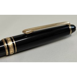 PENNA SFERA Montblanc Meisterstuck CLASSIC NERO ORO Vintage Ballpoint Pen Box