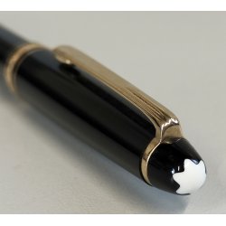 PENNA SFERA Montblanc Meisterstuck CLASSIC NERO ORO Vintage Ballpoint Pen Box