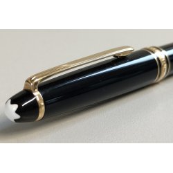 PENNA SFERA Montblanc Meisterstuck CLASSIC NERO ORO Vintage Ballpoint Pen Box