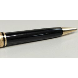 PENNA SFERA Montblanc Meisterstuck CLASSIC NERO ORO Vintage Ballpoint Pen Box