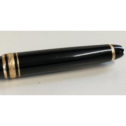 PENNA SFERA Montblanc Meisterstuck CLASSIC NERO ORO Vintage Ballpoint Pen Box
