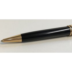 PENNA SFERA Montblanc Meisterstuck CLASSIC NERO ORO Vintage Ballpoint Pen Box