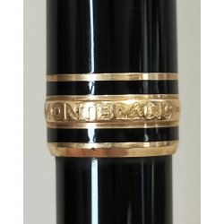 PENNA SFERA Montblanc Meisterstuck CLASSIC NERO ORO Vintage Ballpoint Pen Box