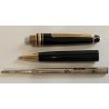 PENNA SFERA Montblanc Meisterstuck CLASSIC NERO ORO Vintage Ballpoint Pen Box
