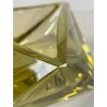 CIOTOLA POSACENERE VETRO MURANO SVUOTA TASCHE GIALLO ITALIA FORMA PIRAMIDALE
