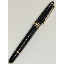 MONTBLANC Meisterstuck PENNA STILOGRAFICA 144 NIB Oro 14k FOUNTAIN PEN box