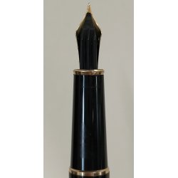 MONTBLANC Meisterstuck PENNA STILOGRAFICA 144 NIB Oro 14k FOUNTAIN PEN box