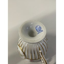 ANTICA COPPIA TAZZE caffè tè PORCELLANA HEREND ANNI 60 DECORO ROTHSCHILD 4985