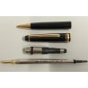 Montblanc Meisterstuck CLASSIC Nero Oro PENNA MATITA OLD MECHANICAL PENCIL ø 0,7
