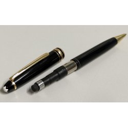 Montblanc Meisterstuck CLASSIC Nero Oro PENNA MATITA OLD MECHANICAL PENCIL ø 0,7