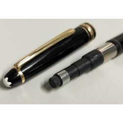 Montblanc Meisterstuck CLASSIC Nero Oro PENNA MATITA OLD MECHANICAL PENCIL ø 0,7