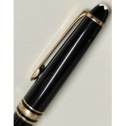 Montblanc Meisterstuck CLASSIC Nero Oro PENNA MATITA OLD MECHANICAL PENCIL ø 0,7
