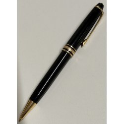 Montblanc Meisterstuck CLASSIC Nero Oro PENNA MATITA OLD MECHANICAL PENCIL ø 0,7