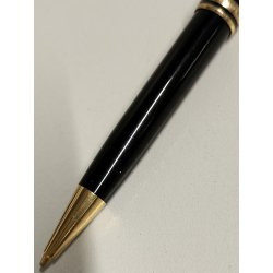Montblanc Meisterstuck CLASSIC Nero Oro PENNA MATITA OLD MECHANICAL PENCIL ø 0,7